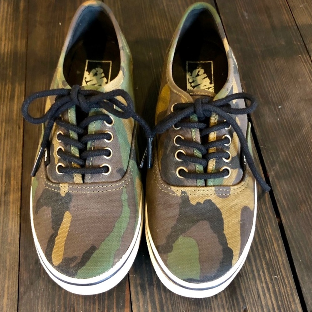Camo Print Vans